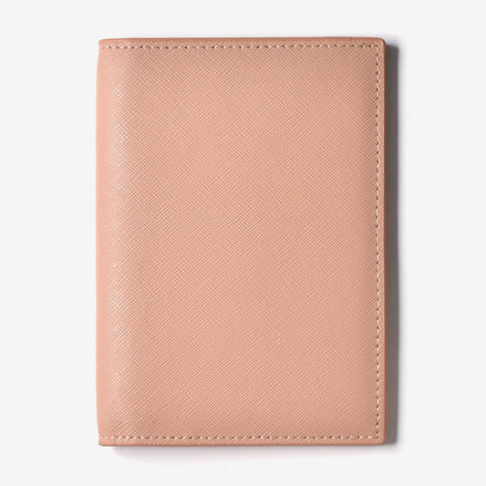 Personalised Leather Passport Cover - Nude