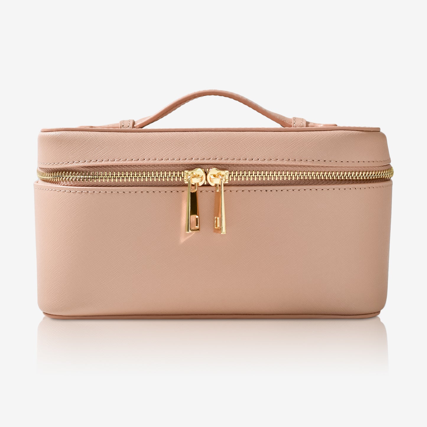 Small Personalised Vanity Case - Nude