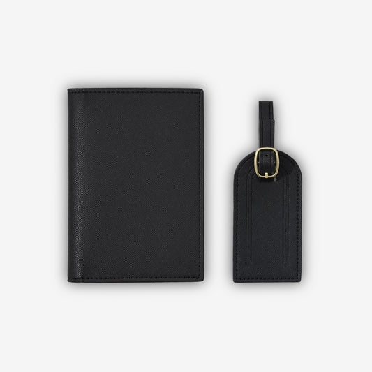 Passport & Luggage Set - Black